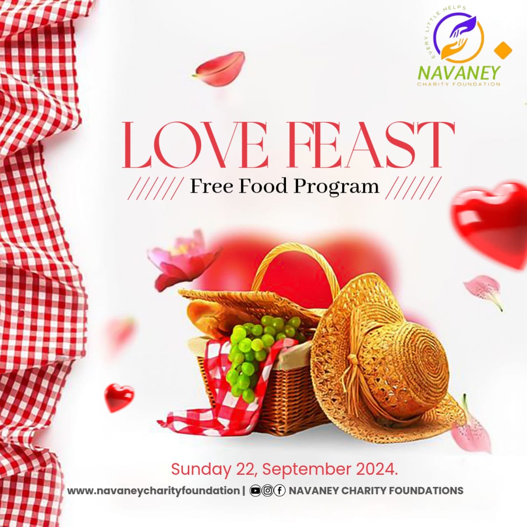 Navaney Charity Foundation Free Food Program for September